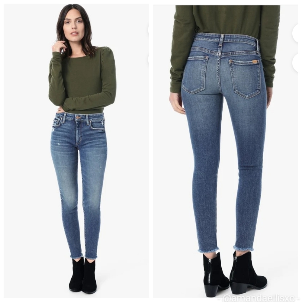 Joe's The Charlie High Rise Skinny Frayed Jean